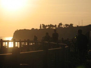 A Palos Verdes sunset. A Palos Verdes sunset.